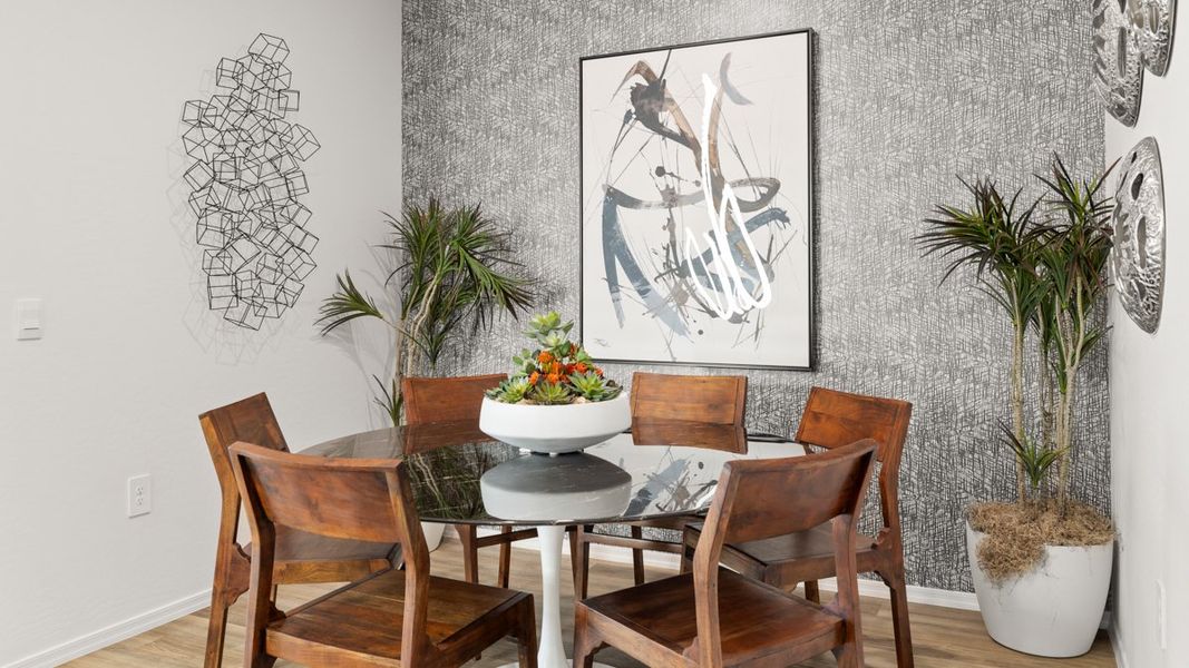 Furnished interior view inside a new home in Rio Rancho Estates, Wittmann (Image 11).