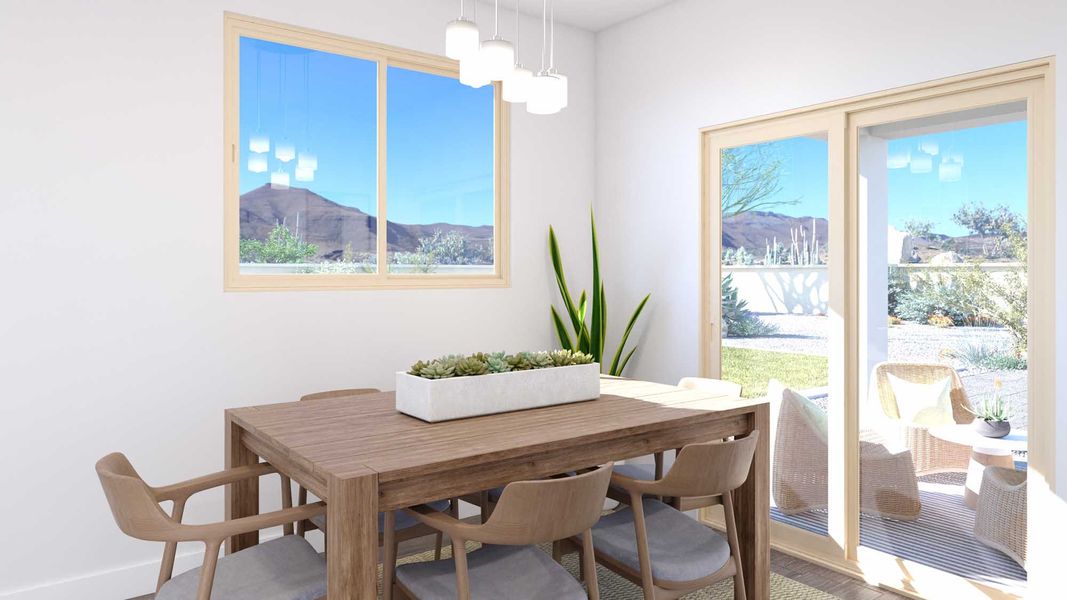 Dining Room | Pima | Sunrise - Canyon Series | Surprise, AZ | Landsea Homes