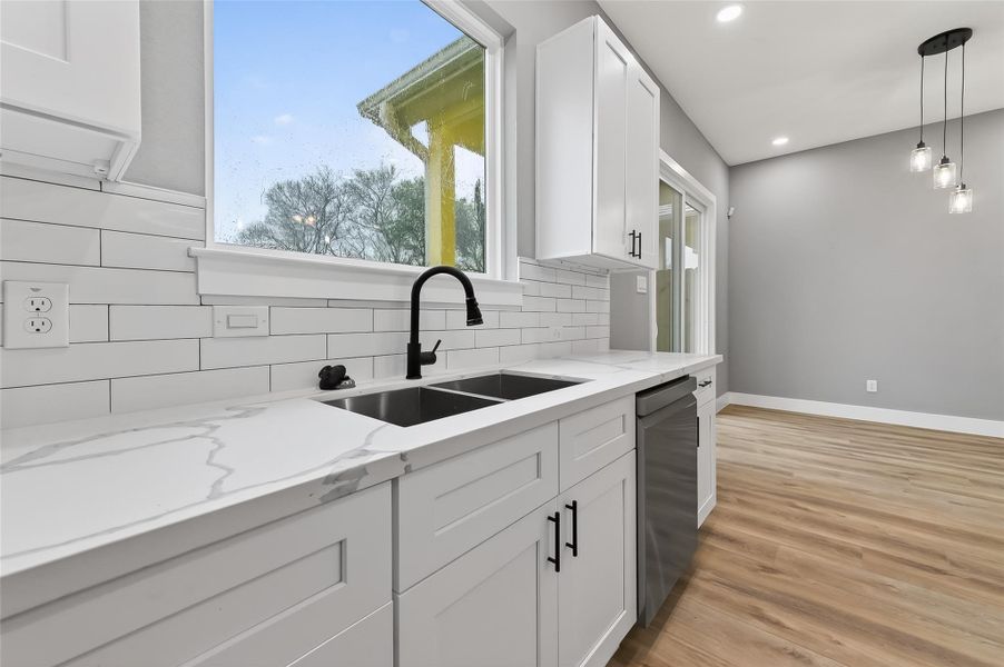 Furnished interior view inside a new home in , Houston (Image 6).