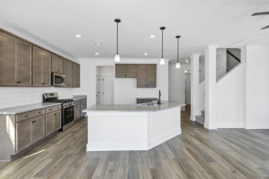 Furnished interior view inside a new home in Ashton Lakes, Lexington (Image 14).