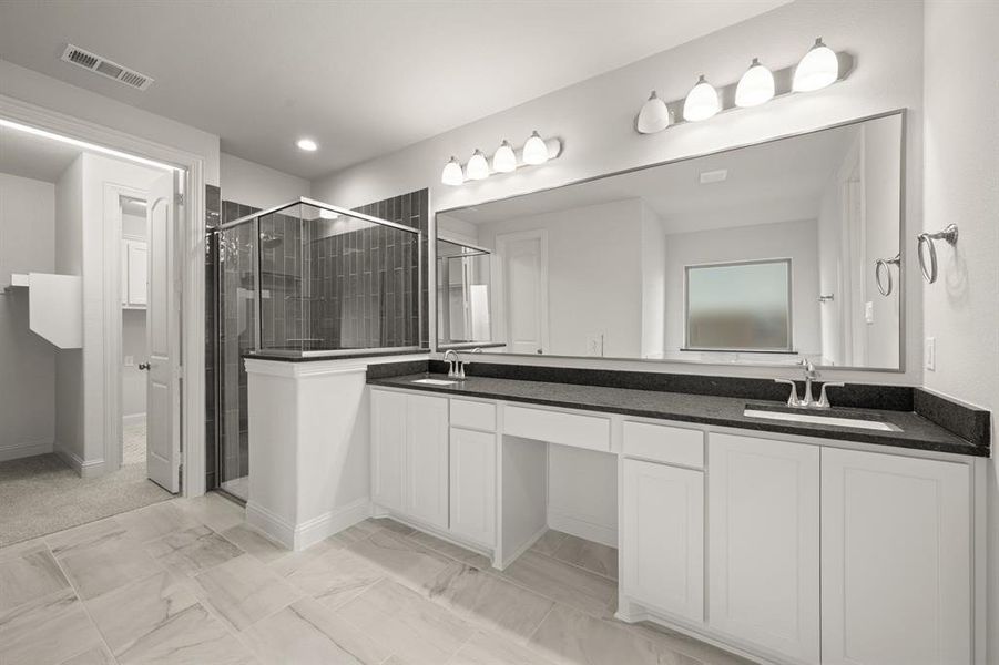 Furnished interior view inside a new home in Somerset - Phase 5, Mansfield (Image 6). Furnished interior view inside a new home in Somerset - Phase 5, Mansfield (Image 6).