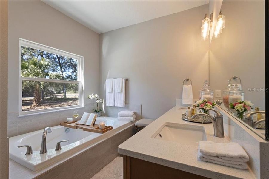 Furnished interior view inside a new home in , Chiefland (Image 16).