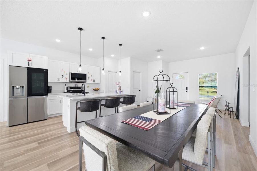 Furnished interior view inside a new home in , Ocala (Image 8).