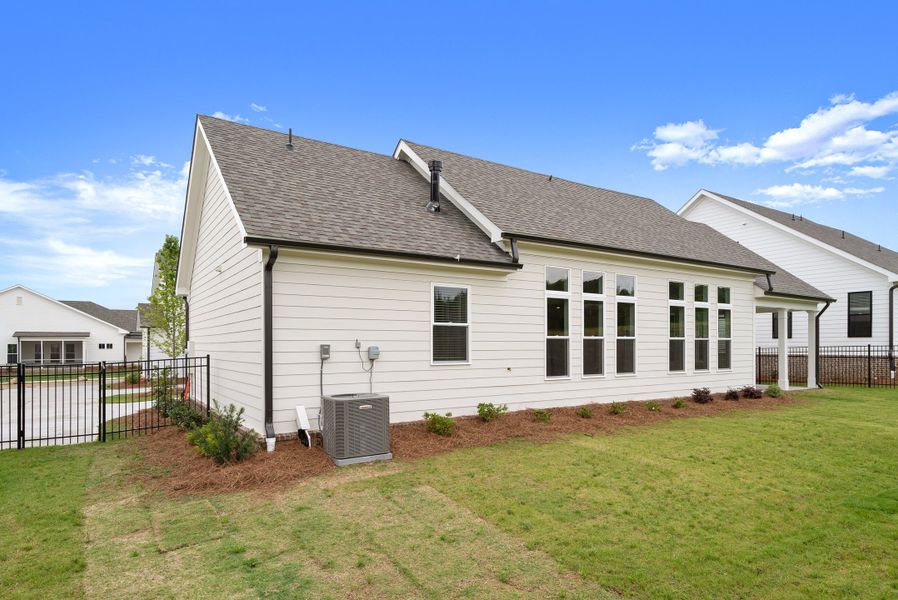Representative exterior photo of a completed home built from the The Lawrence by The Providence Group in Promenade at Sawnee Village, Cumming, GA (Image 2). Representative exterior photo of a completed home built from the The Lawrence by The Providence Group in Promenade at Sawnee Village, Cumming, GA (Image 2).