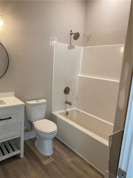 Furnished interior view inside a new home in , Flowery Branch (Image 15).