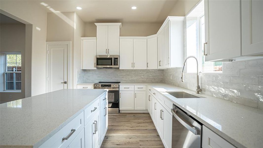 Furnished interior view inside a new home in , Granbury (Image 12). Furnished interior view inside a new home in , Granbury (Image 12).