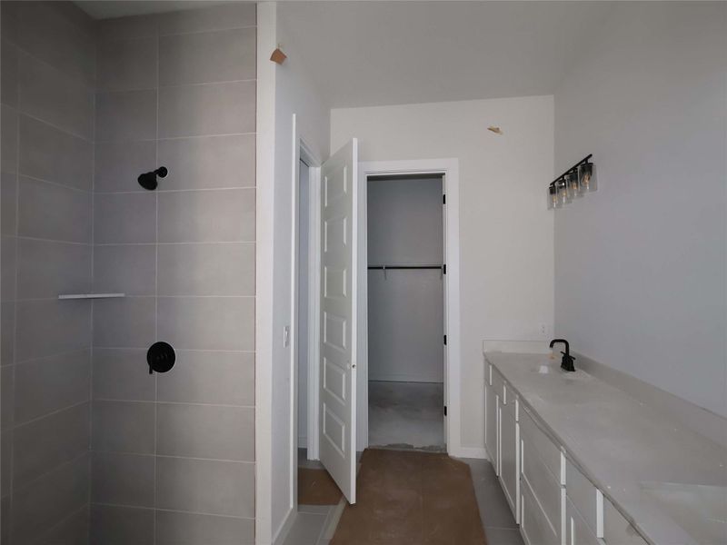 Furnished interior view inside a new home in Cedar Brook, Leander (Image 7). Furnished interior view inside a new home in Cedar Brook, Leander (Image 7).