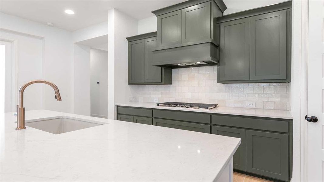 Furnished interior view inside a new home in Cambridge Crossing, Celina (Image 11).