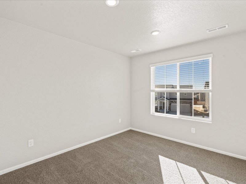 The Monarch floorplan interior image taken at a Meritage Homes community in Colorado Springs.