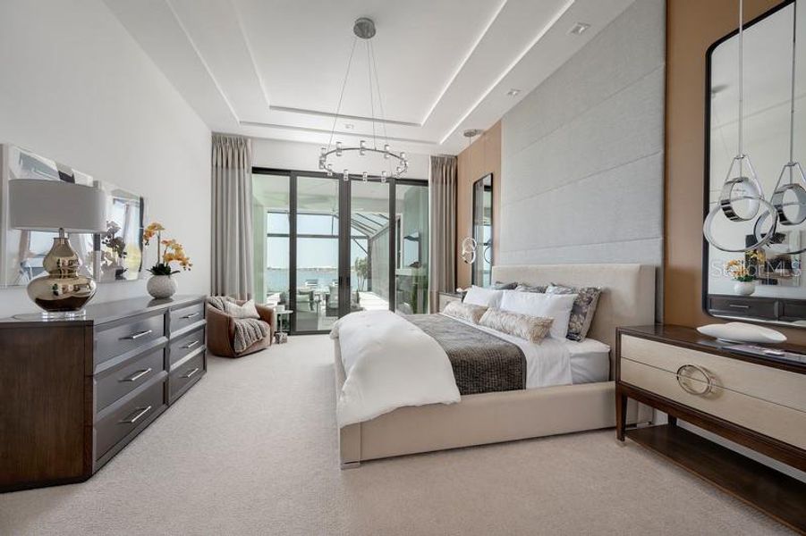 Furnished interior view inside a new home in , Orlando (Image 25).