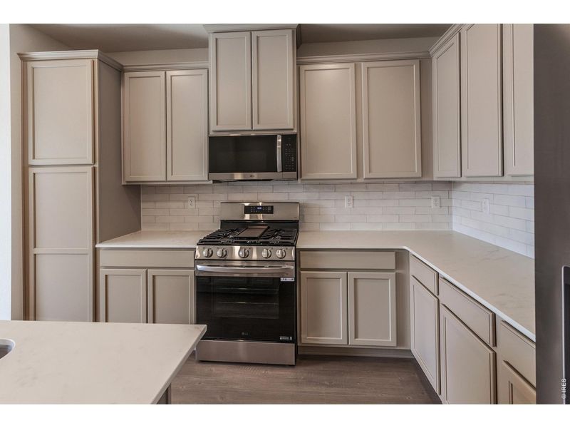 Furnished interior view inside a new home in , Timnath (Image 11).