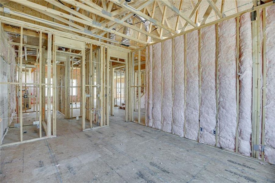 In-progress construction of a new home in , Jefferson, GA (Image 26).