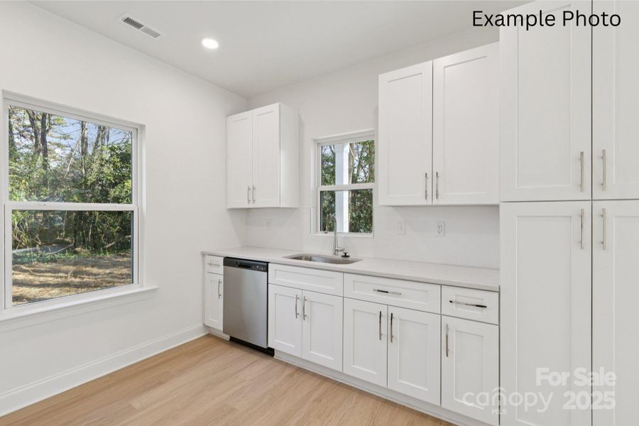 Furnished interior view inside a new home in , Charlotte (Image 7).