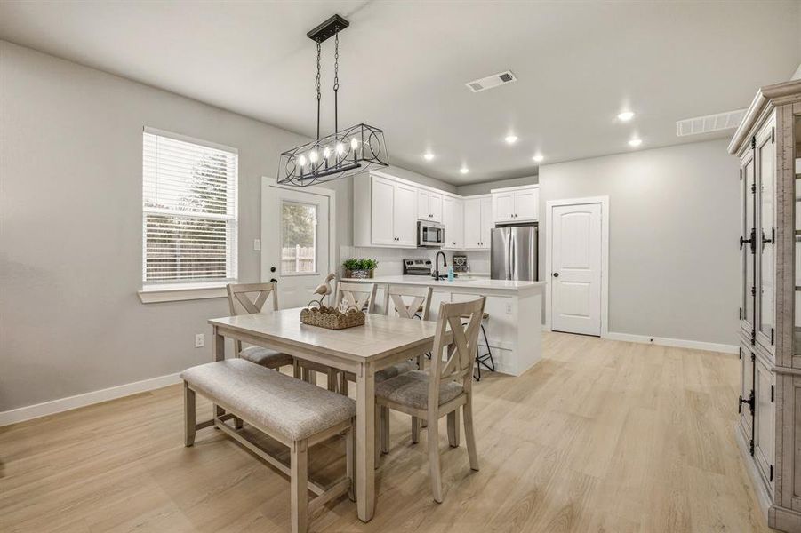 Furnished interior view inside a new home in , Granbury (Image 6).