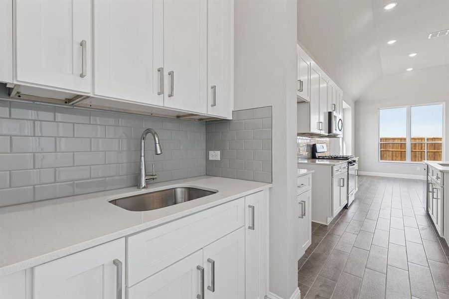 Furnished interior view inside a new home in Venetian, Weston (Image 5).