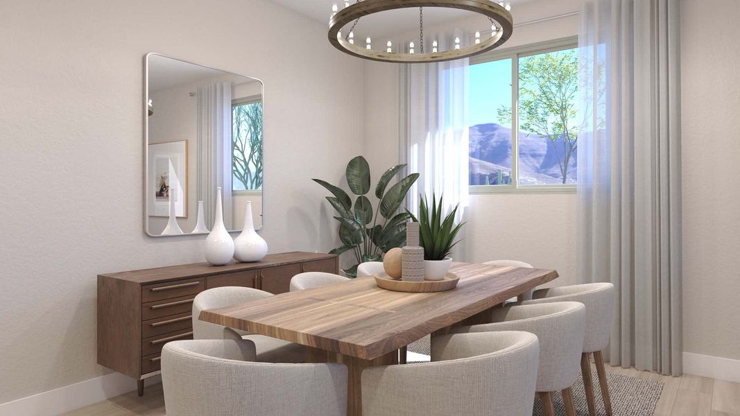 Dining Room | Sabino | The Villages at North Copper Canyon – Canyon Series | Surprise, AZ | Landsea Homes