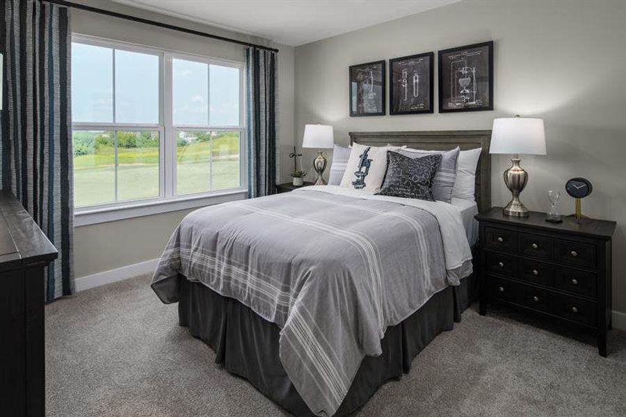 Representative furnished interior of a home built from the Powell by Ryan Homes in Muirwood, Murfreesboro (Image 13).