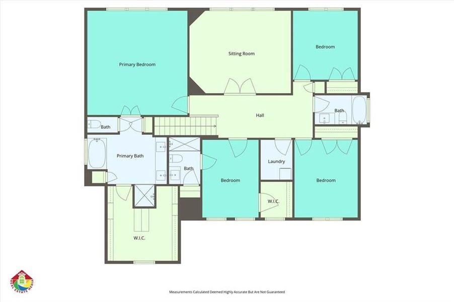 2D floor plan layout of this home in , Marietta, GA (Image 7).