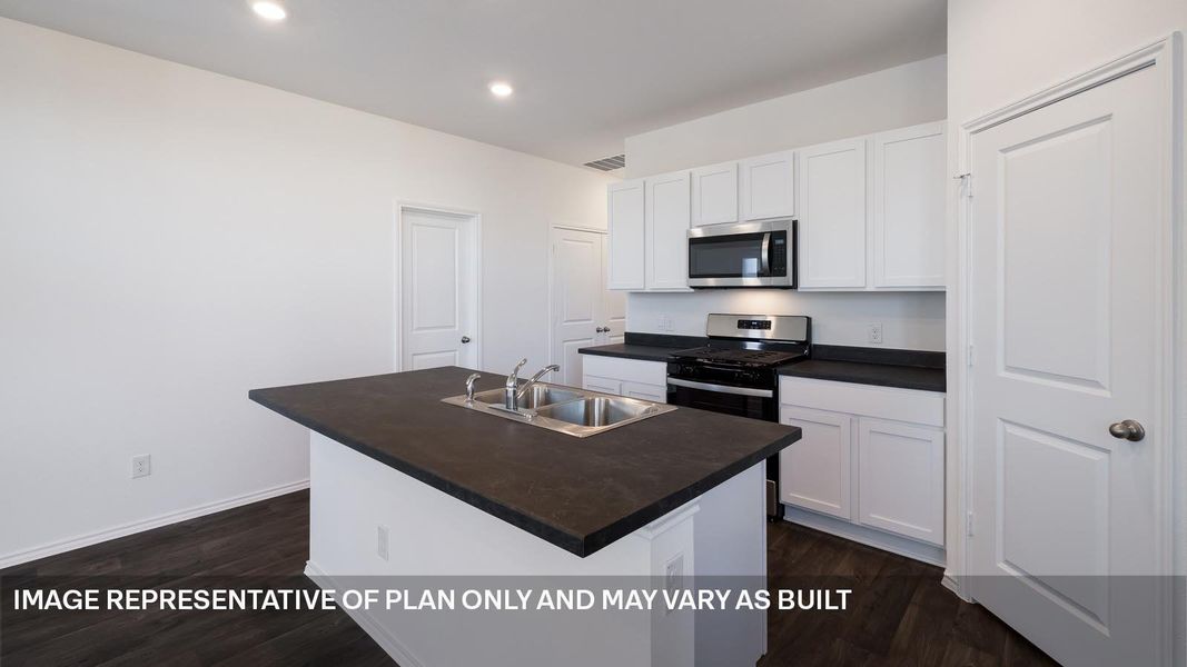 Furnished interior view inside a new home in Valverde, Bastrop (Image 7).