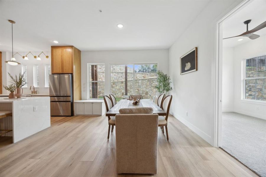 Furnished interior view inside a new home in , Rockwall (Image 8).
