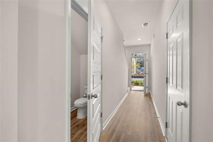 Spacious, unfurnished interior of a new home in Poplar Preserve, Newnan (Image 26). Spacious, unfurnished interior of a new home in Poplar Preserve, Newnan (Image 26).