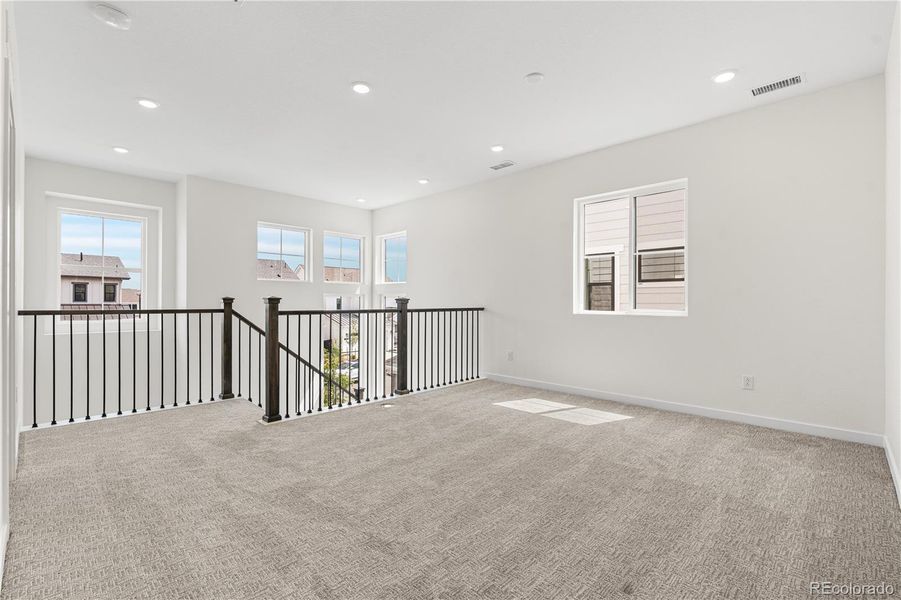 Spacious, unfurnished interior of a new home in Harmony at Solstice, Littleton (Image 23).