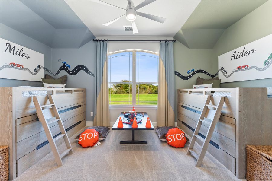 Furnished interior view inside a new home in Walton Ridge, Corinth (Image 26).