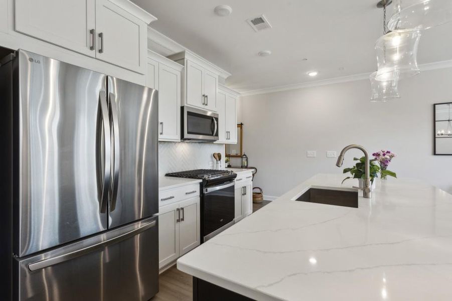 Furnished interior view inside a new home in , Marietta (Image 13). Furnished interior view inside a new home in , Marietta (Image 13).