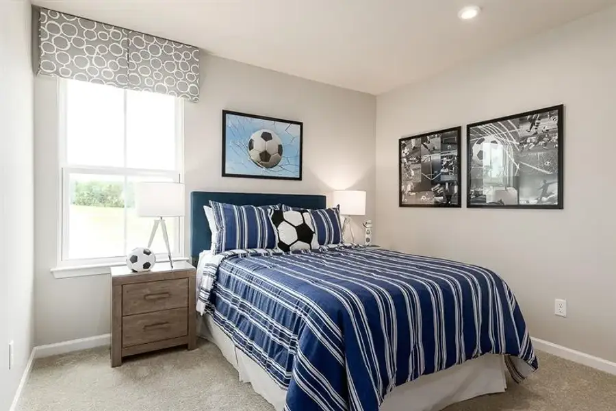 Representative furnished interior of a home built from the Ballenger by Ryan Homes in Three Rivers, Murfreesboro (Image 23).