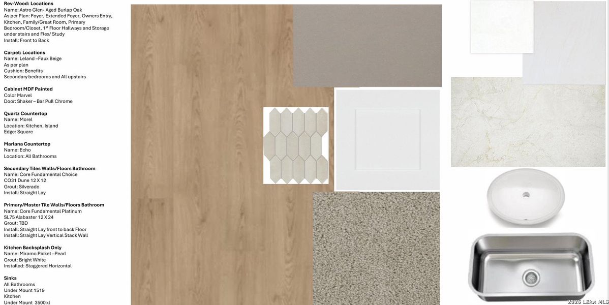 Sample of building materials used in homes in Lone Oak, San Antonio (Image 5). Sample of building materials used in homes in Lone Oak, San Antonio (Image 5).