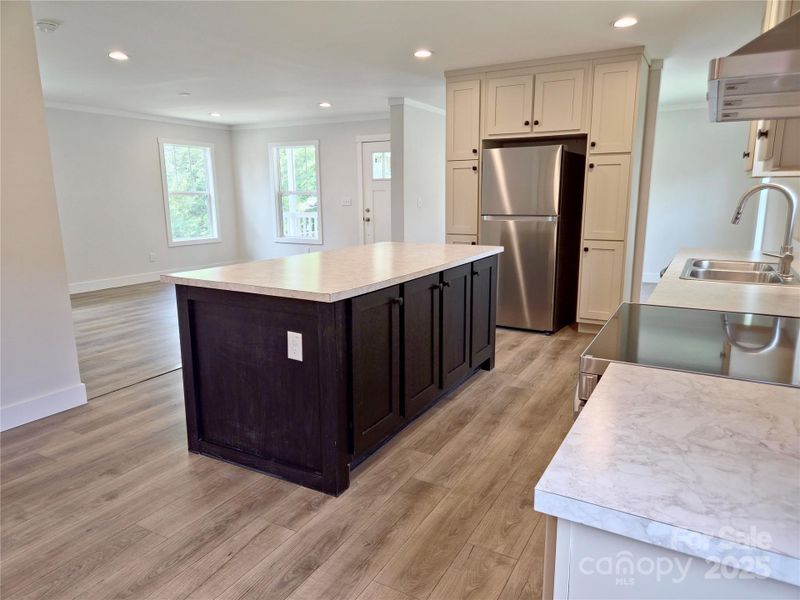 Furnished interior view inside a new home in , Swannanoa (Image 2).