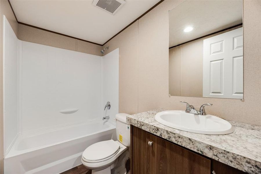 Furnished interior view inside a new home in , Terrell (Image 3).