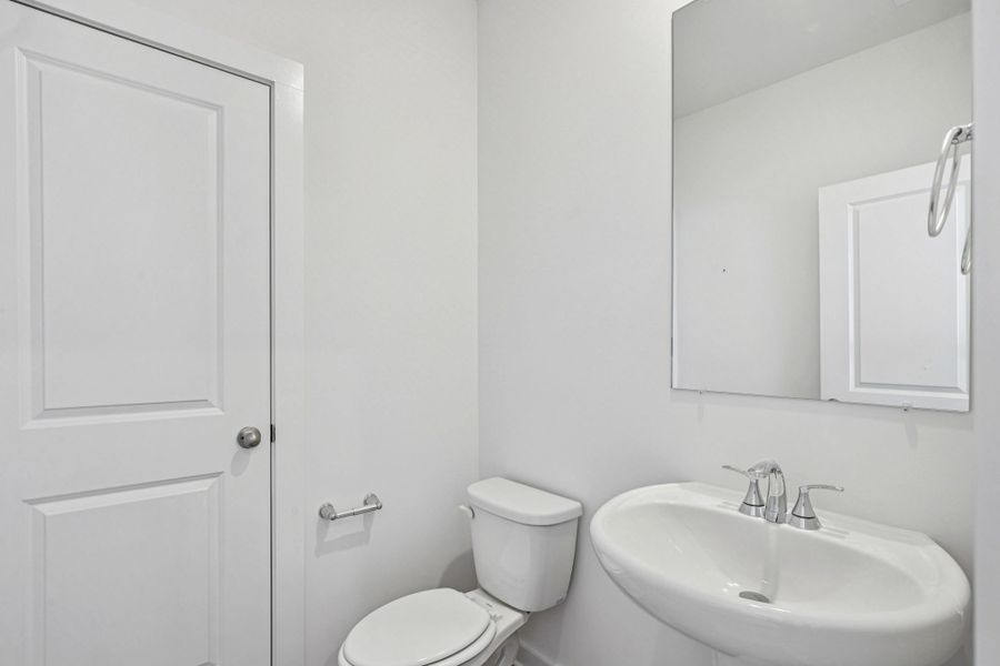 Furnished interior view inside a new home in Greystone - Highland Townhomes, Smyrna (Image 7).