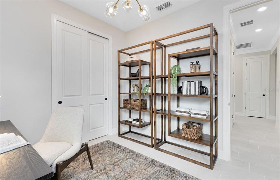 Furnished interior view inside a new home in Parkside Trails, Clermont (Image 23). Furnished interior view inside a new home in Parkside Trails, Clermont (Image 23).