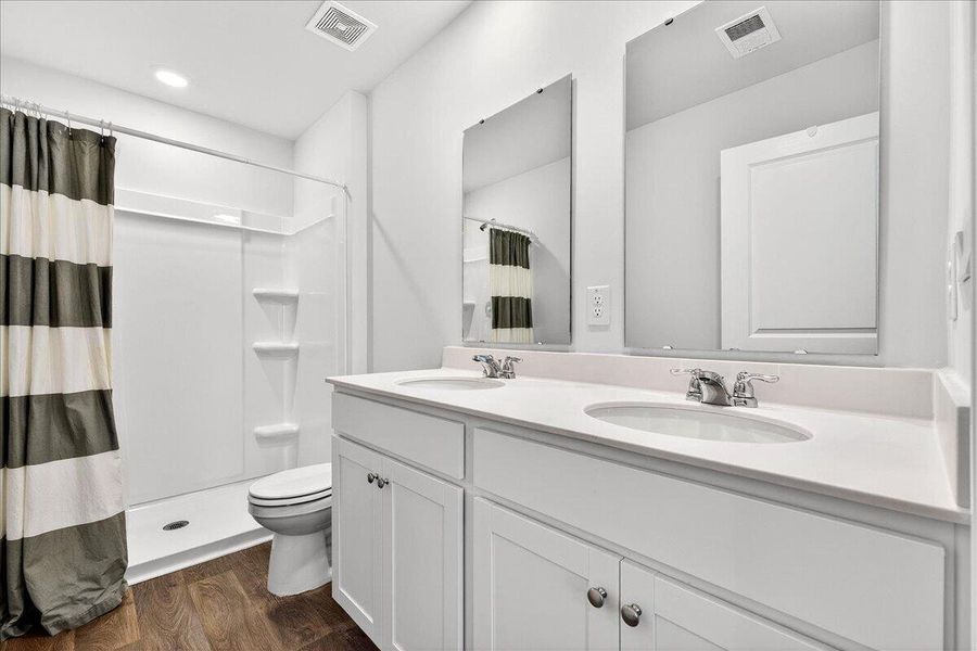 Furnished interior view inside a new home in , Summerville (Image 12).