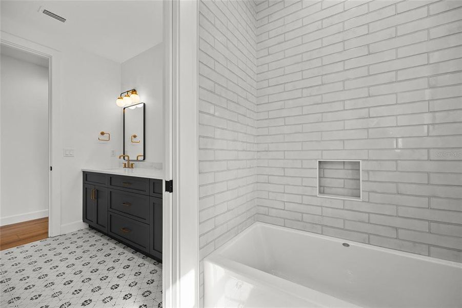 Furnished interior view inside a new home in , Lake City (Image 11).