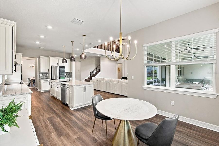 Furnished interior view inside a new home in , Winter Garden (Image 44).