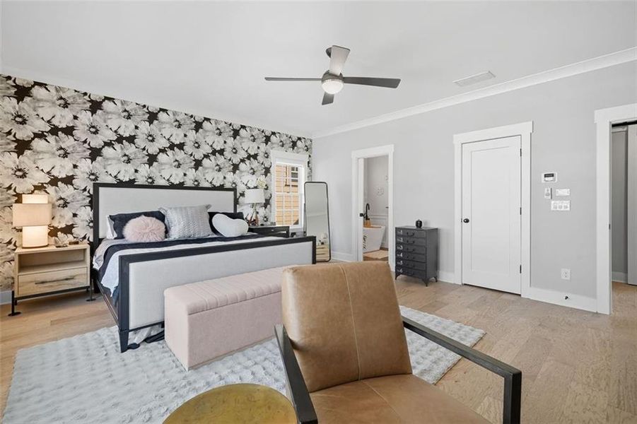 Furnished interior view inside a new home in , Woodstock (Image 18).