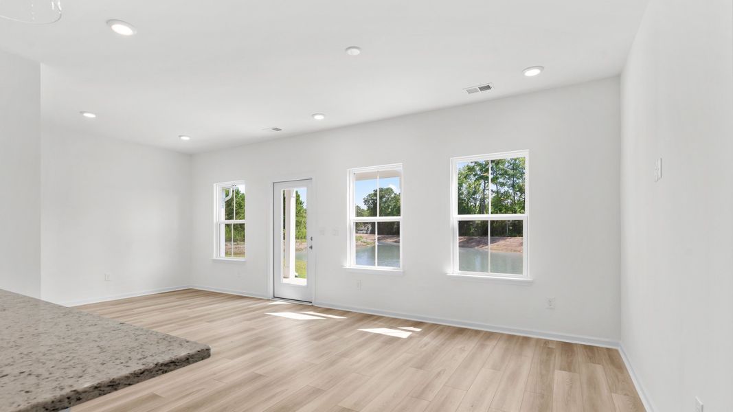 Representative furnished interior of a home built from the Boynton III by DRB Homes in Bluffs at Sun Colony, Longs (Image 8).