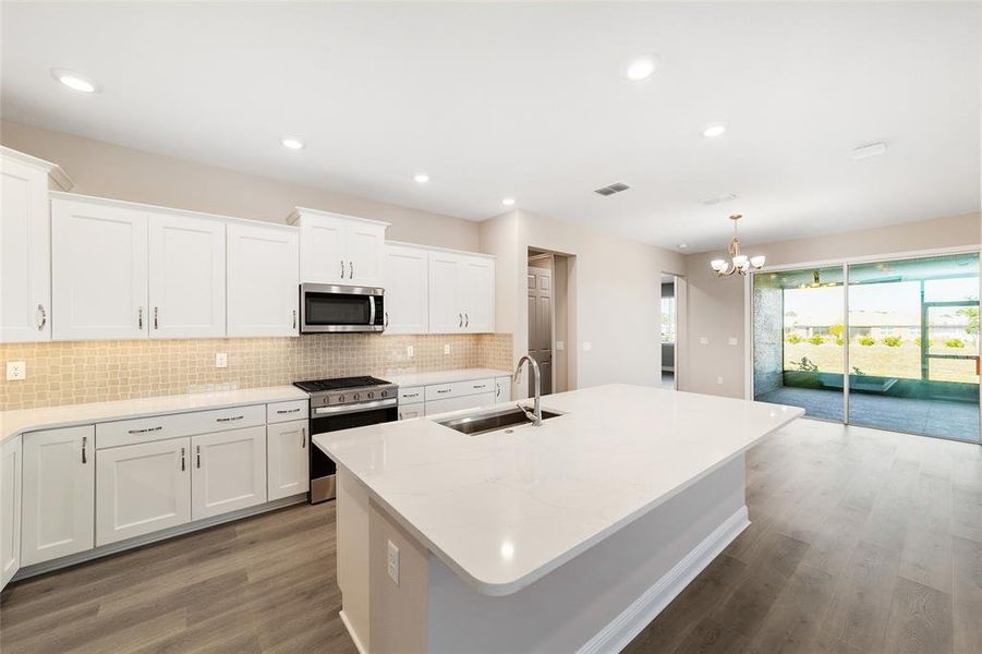 Furnished interior view inside a new home in , Ocala (Image 5). Furnished interior view inside a new home in , Ocala (Image 5).