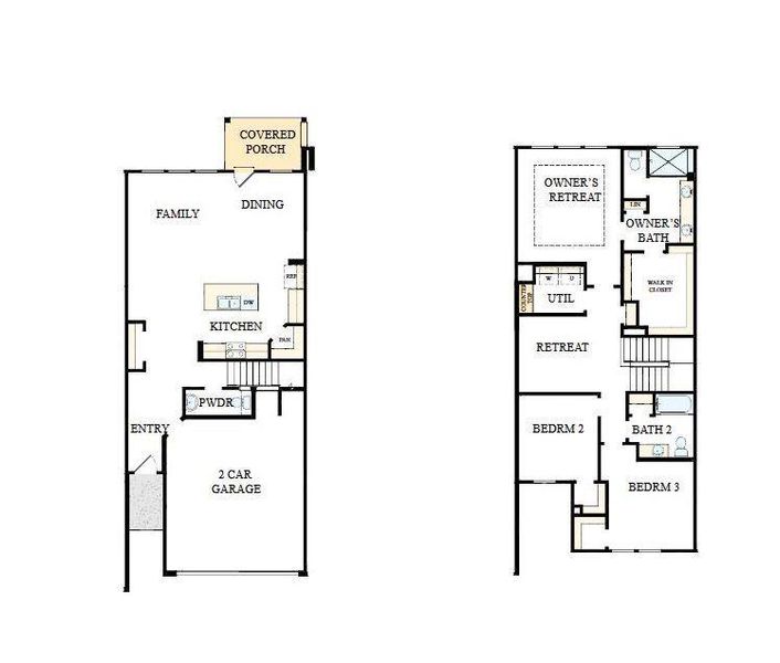 Mecklenburg II open floor plan