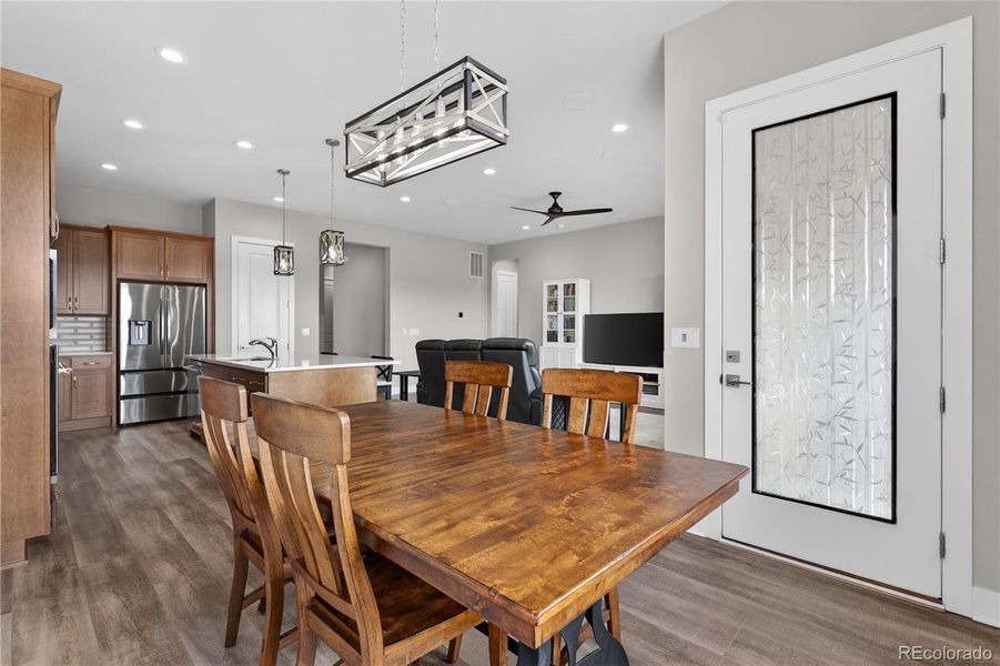 Furnished interior view inside a new home in , Castle Rock (Image 24). Furnished interior view inside a new home in , Castle Rock (Image 24).