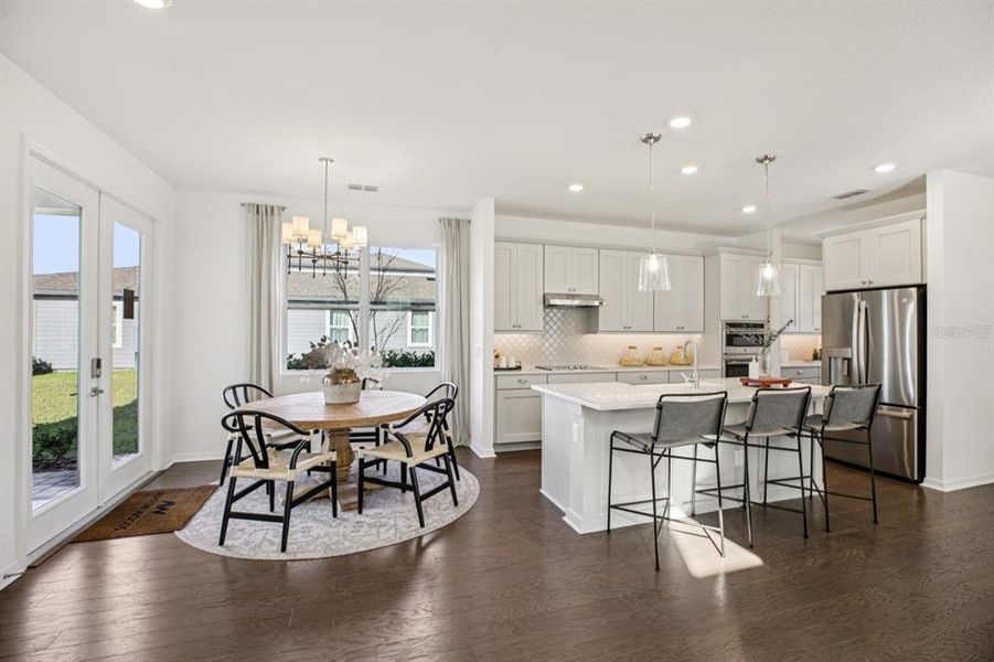 Furnished interior view inside a new home in Northlake Classical, Winter Garden (Image 5). Furnished interior view inside a new home in Northlake Classical, Winter Garden (Image 5).