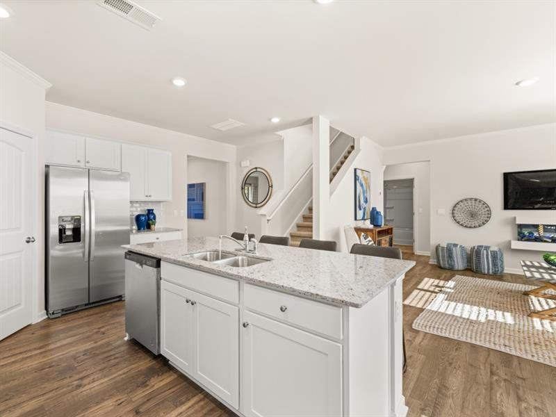 Furnished interior view inside a new home in Thompson Ridge, Dallas (Image 38).