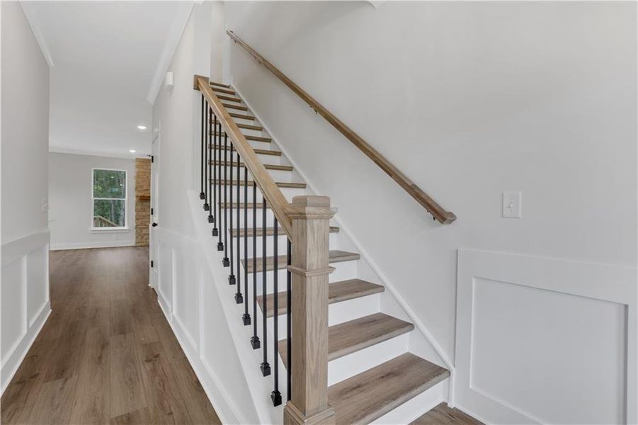 Spacious, unfurnished interior of a new home in , Loganville (Image 47). Spacious, unfurnished interior of a new home in , Loganville (Image 47).