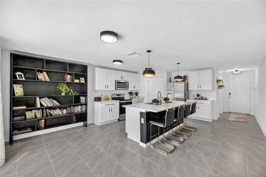 Furnished interior view inside a new home in North Park Isle, Plant City (Image 37).