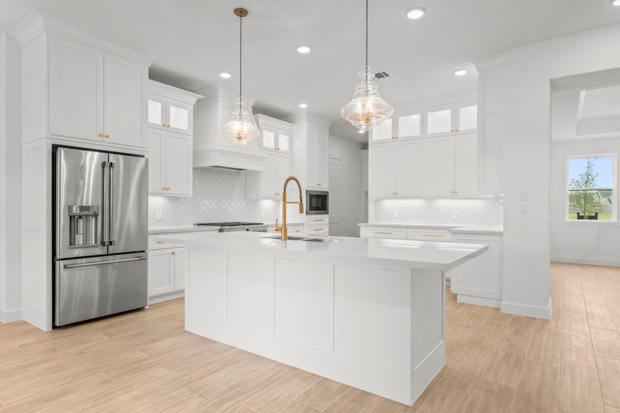 Furnished interior view inside a new home in , Tomball (Image 10).