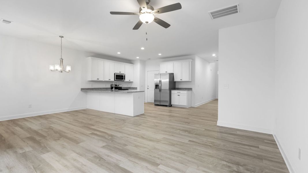 Spacious, unfurnished interior of a new home in Pearson Road Townhomes, Easley (Image 18).