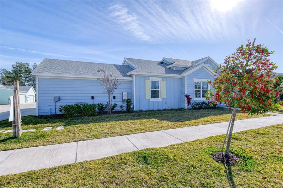 Front exterior of a new home in , Daytona Beach, FL, highlighting curb appeal (Image 1). Front exterior of a new home in , Daytona Beach, FL, highlighting curb appeal (Image 1).