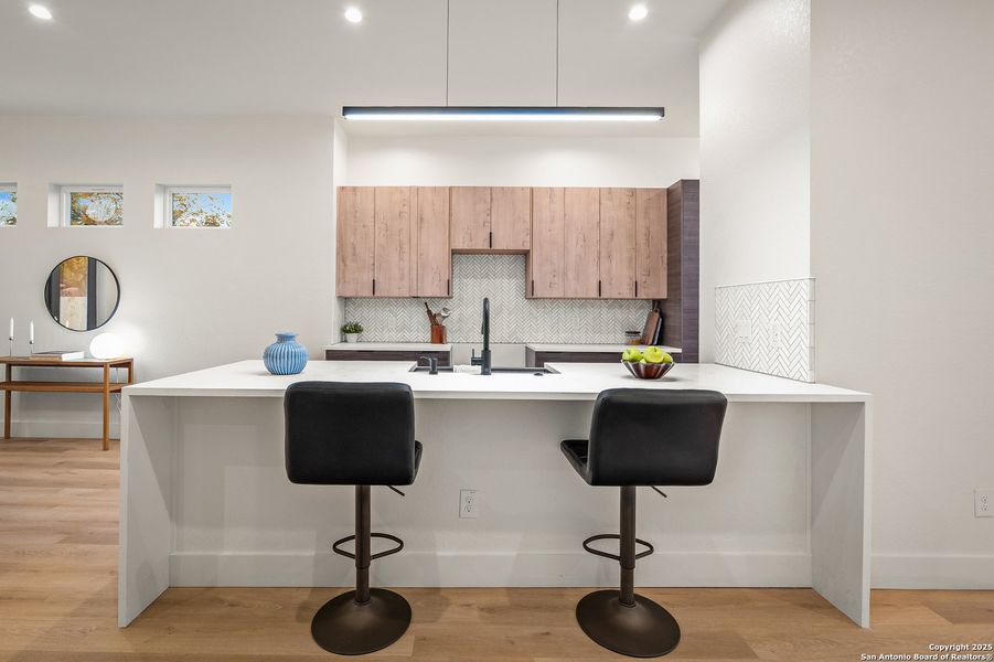 Furnished interior view inside a new home in , San Antonio (Image 14). Furnished interior view inside a new home in , San Antonio (Image 14).